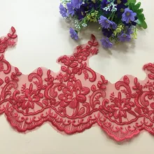 Delicate 9Yards Corded Lace Trim Wedding Dress Bridal Gown DIY Sewing Craft Wedding Appliques Decorations Y04