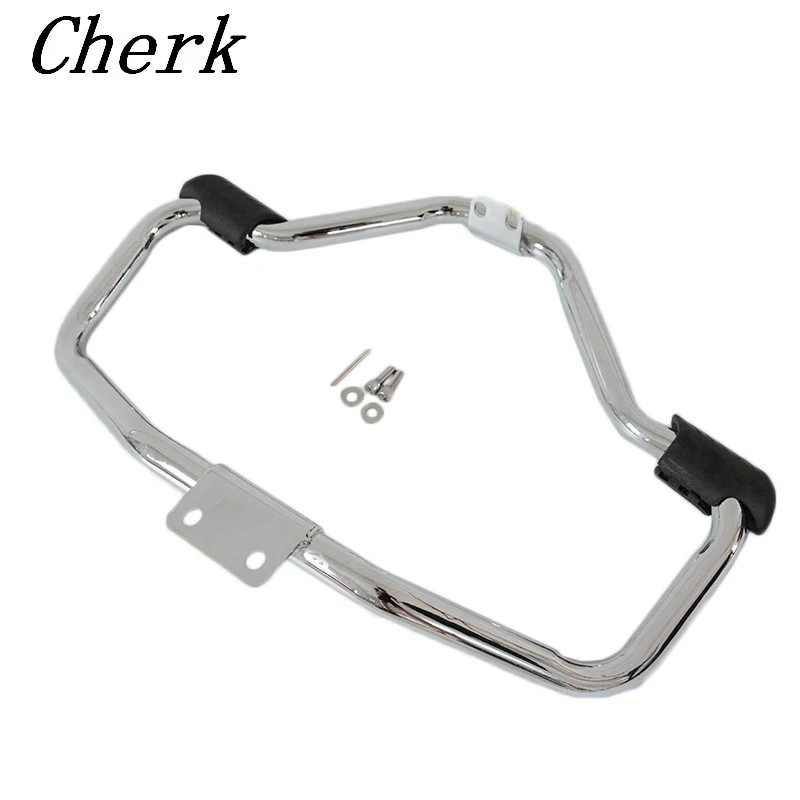 New Chrome Motorcycle Mustache Highway Engine Guard Crash Bar For