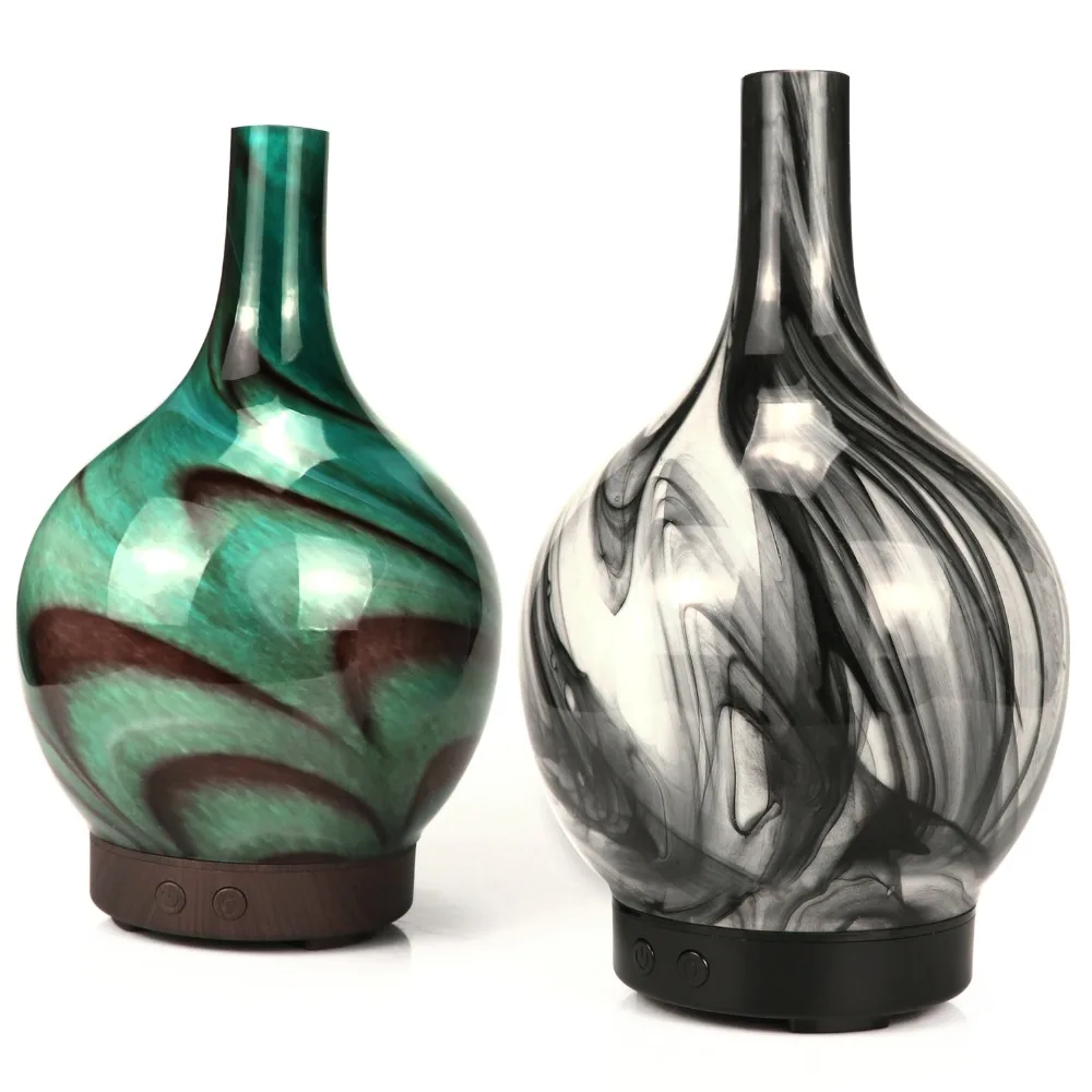 

GIAHOL Oil Humidifier Gourd Aroma Diffuser Chinese Style Aromatherapy Ink Wash Air Diffuser Humidifier For Household