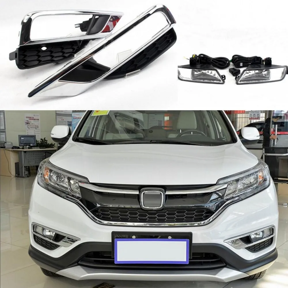 

JanDeNing Spot Light Lamp Set with Wiring & Switch for Honda CRV 2015-2016
