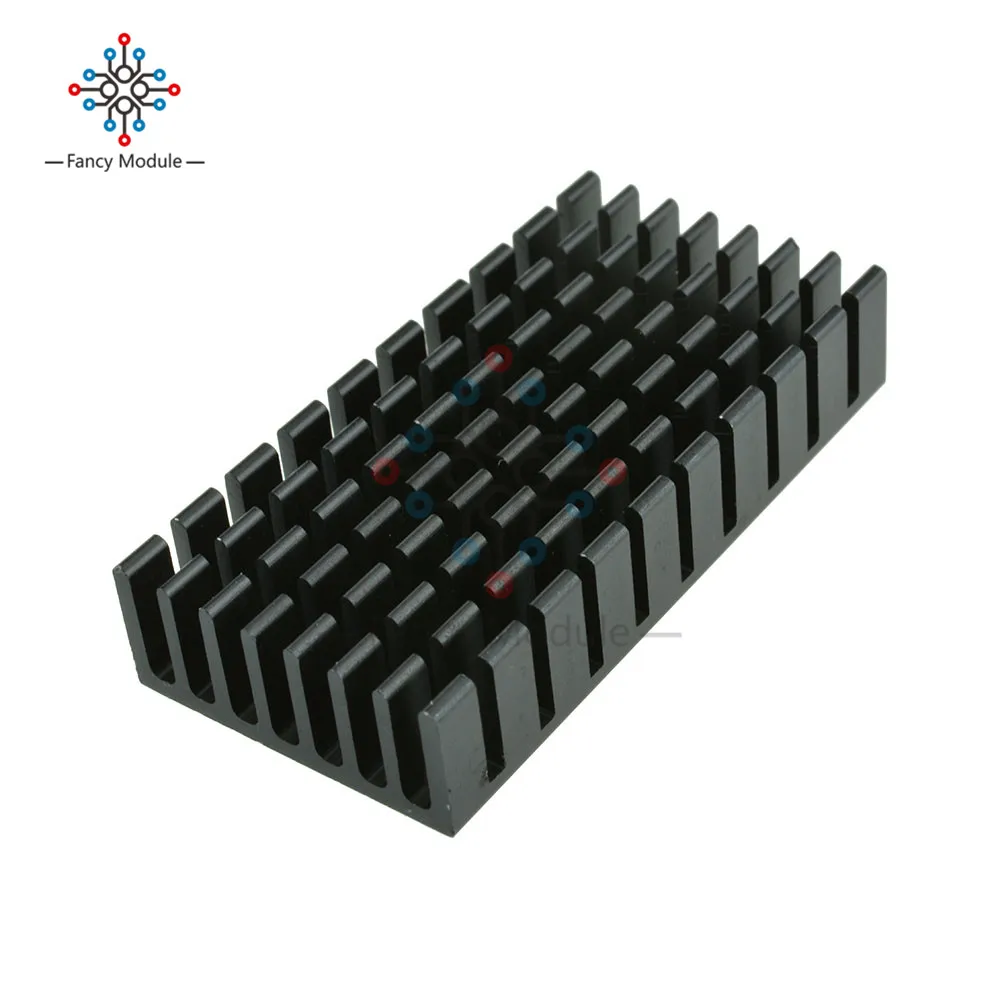

2Pcs Heatsink 50x25x10mm Good Quality Heat Sink for PCB Device LM2596 2577 2587