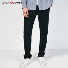 Jack Jones мужские повседневные длинные черные брюки мужские модные брюки | 217314550