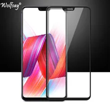 De BBK Vivo X21 Protector de pantalla de cristal templado para Vivo X21 UD de vidrio Vivo X21A X21UD X21UD una cubierta completa borde curvo película(China)