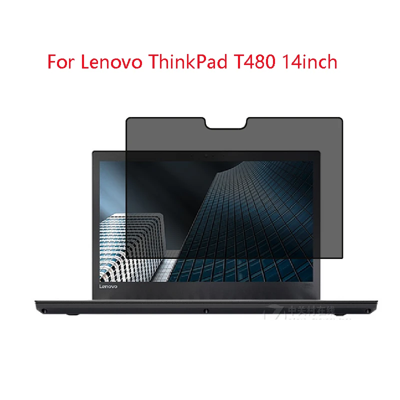 Для lenovo ThinkPad T480 14 дюймов экран ноутбука Защитное стекло для сохранения личной информации конфиденциальности Анти-Blu-ray эффективная защита