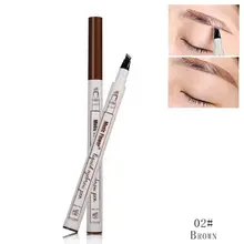 Супер натуральный четырехконцевой карандаш для бровей 24 часа длительный водонепроницаемый Geller Brow Sculp