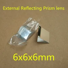 2 шт. 6x6x6 мм 6*6*6 мм правый угол K9 треугольный одного цвета; внешний отражающая Призма линза