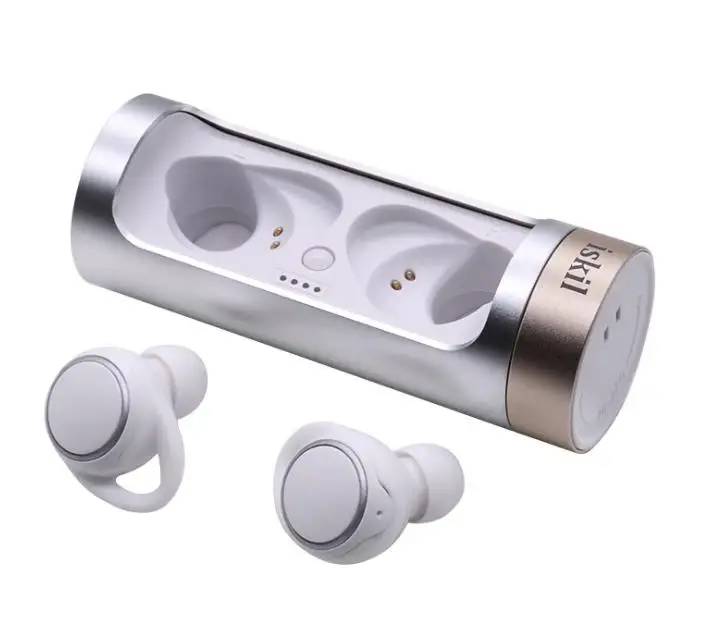 TWS гарнитура беспроводная настоящая Беспроводная Bluetooth наушники с зарядным разъемом мини стерео наушники auriculares inalambrico - Цвет: white
