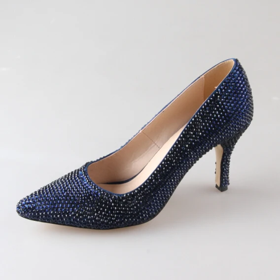 Popular Navy Blue Pumps-Buy Cheap Navy Blue Pumps lots from China ...