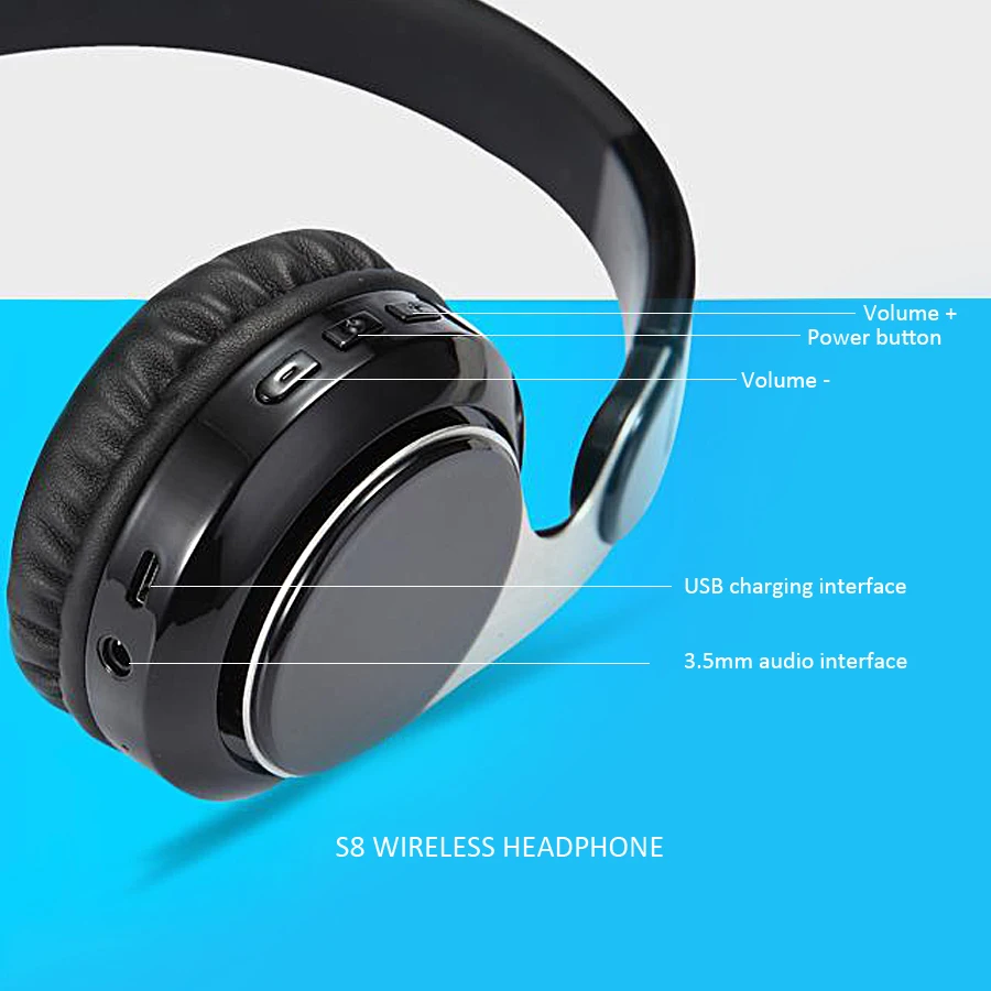 Беспроводные Bluetooth наушники беспроводная гарнитура 4 1 Hi Fi стерео сабвуфер