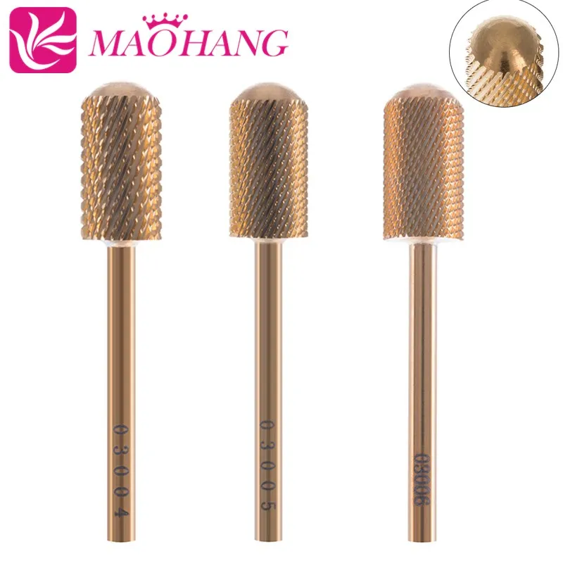 

MAOHANG Carbide Electric Nail Drill Bit Mill Cutter Nail Files for Nail Electric Drill Manicure Device Machine Accessory Tools