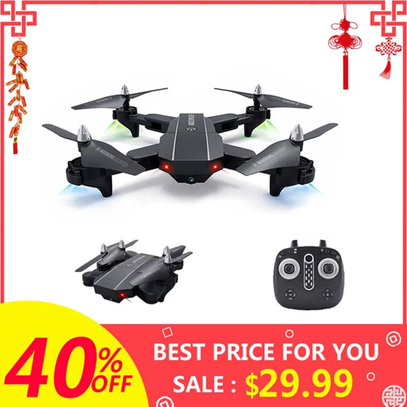 

Mini Drone With Camera HD Wide-angle FPV Camera Foldable RC Mini Quadcopter Helicopter Altitude Hold Headless Mode Toys For Kids