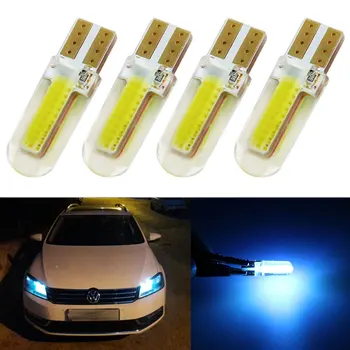 

4x Cob LED T10 W5W Led Silicone Shell Car External Lights for Ford Ranger Fiesta MK6 VI Focus MK3