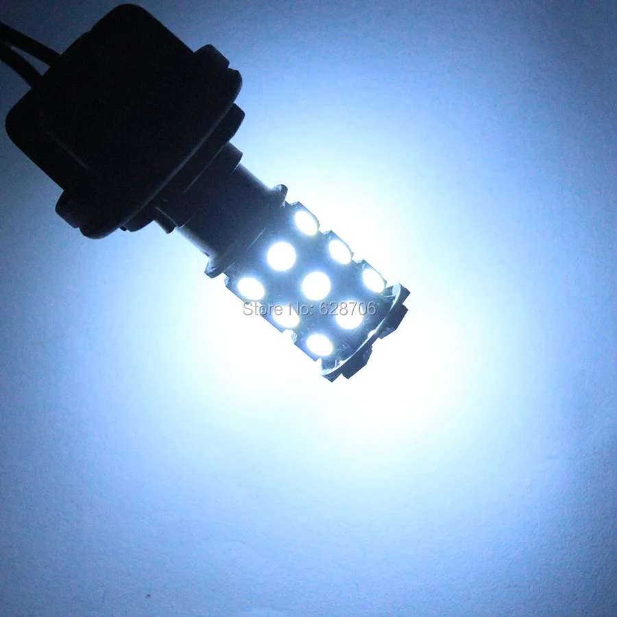 2x1156 BA15S P21W 27 SMD 5050 светодиодный автомобильный стоп сигнал стояночный 12 В лампочка
