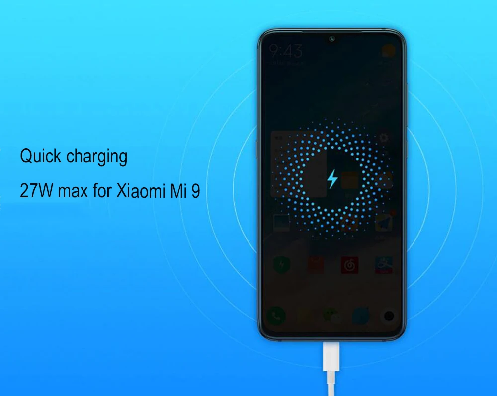 Новое оригинальное Беспроводное зарядное устройство Xiao mi 20 Вт Max для mi 9(20 Вт) mi X 2 S/3(10 Вт) Qi EPP совместимый мобильный телефон(5 Вт) несколько безопасный