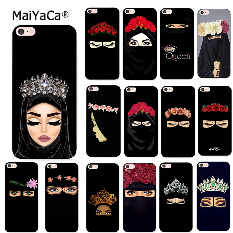 MaiYaCa Мусульманский Исламский грил Глаза Мягкий силиконовый чехол для телефона для iPhone 8 7 6 6S Plus X XS MAX XR 5S SE 11pro max Coque Shell