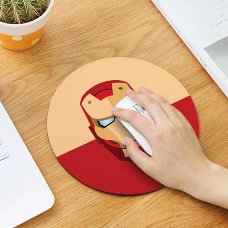 

DOKLY Round mouse pad working and gaming Casual style mouse mat scenery diameter 200mm speed version mouse mat C12