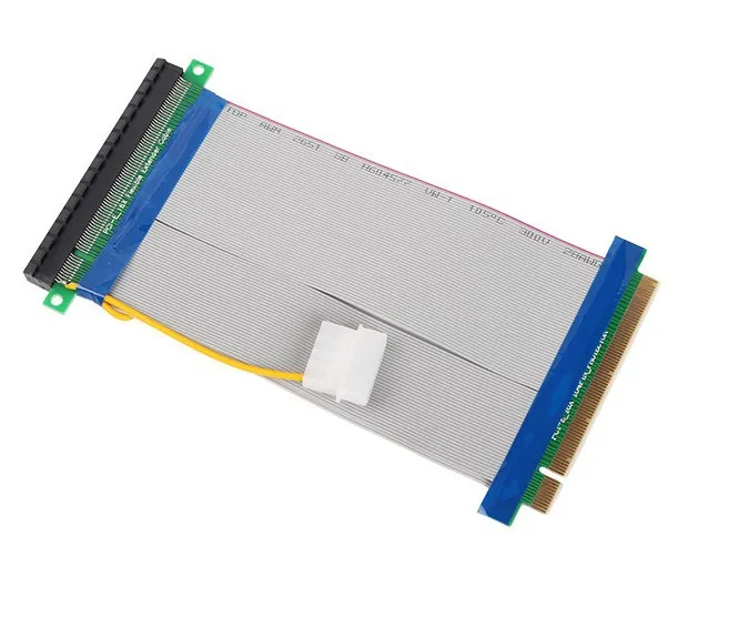 40 шт./лот PCI E Экспресс X16 Райзер карта гибкий ленточный удлинитель Кабель с
