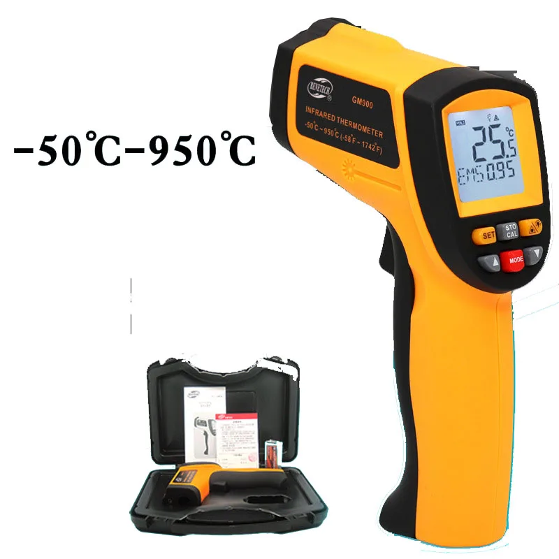 

Infrared thermometer, industrial grade infrared thermometer, hand-held thermometer thermometer