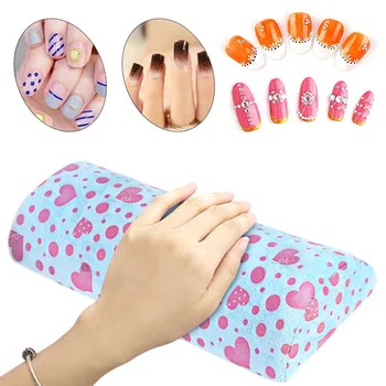 

Kemei Detachable Washable Hand Arm Rest Cushion Nail Art Soft Sponge Pillow Manicure 30.5x13.7x6.5cm