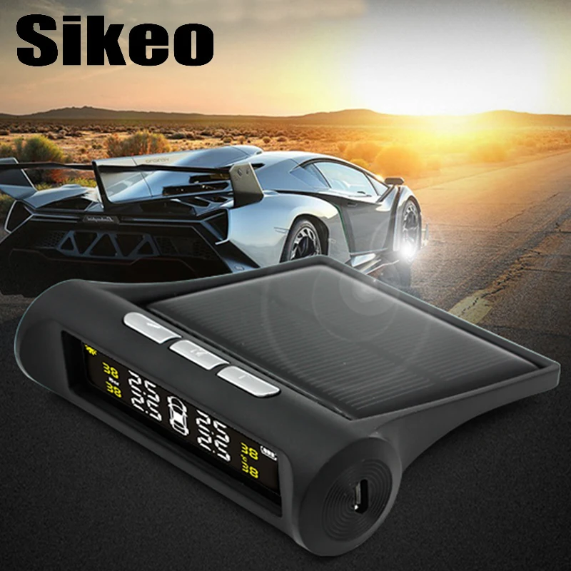 

Arrival Solar Power TPMS Wireless Tire Pressure Monitoring System for Car SUV MINIBUS Safe Drive with TPMS