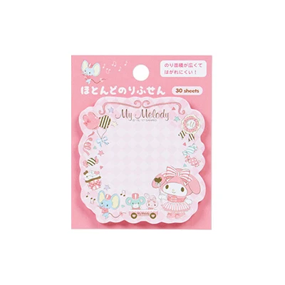 1X японский sanrio sticky note Post memo pad Kawaii школьные принадлежности планировщик наклейки бумажные закладки корейские канцелярские принадлежности - Цвет: A4