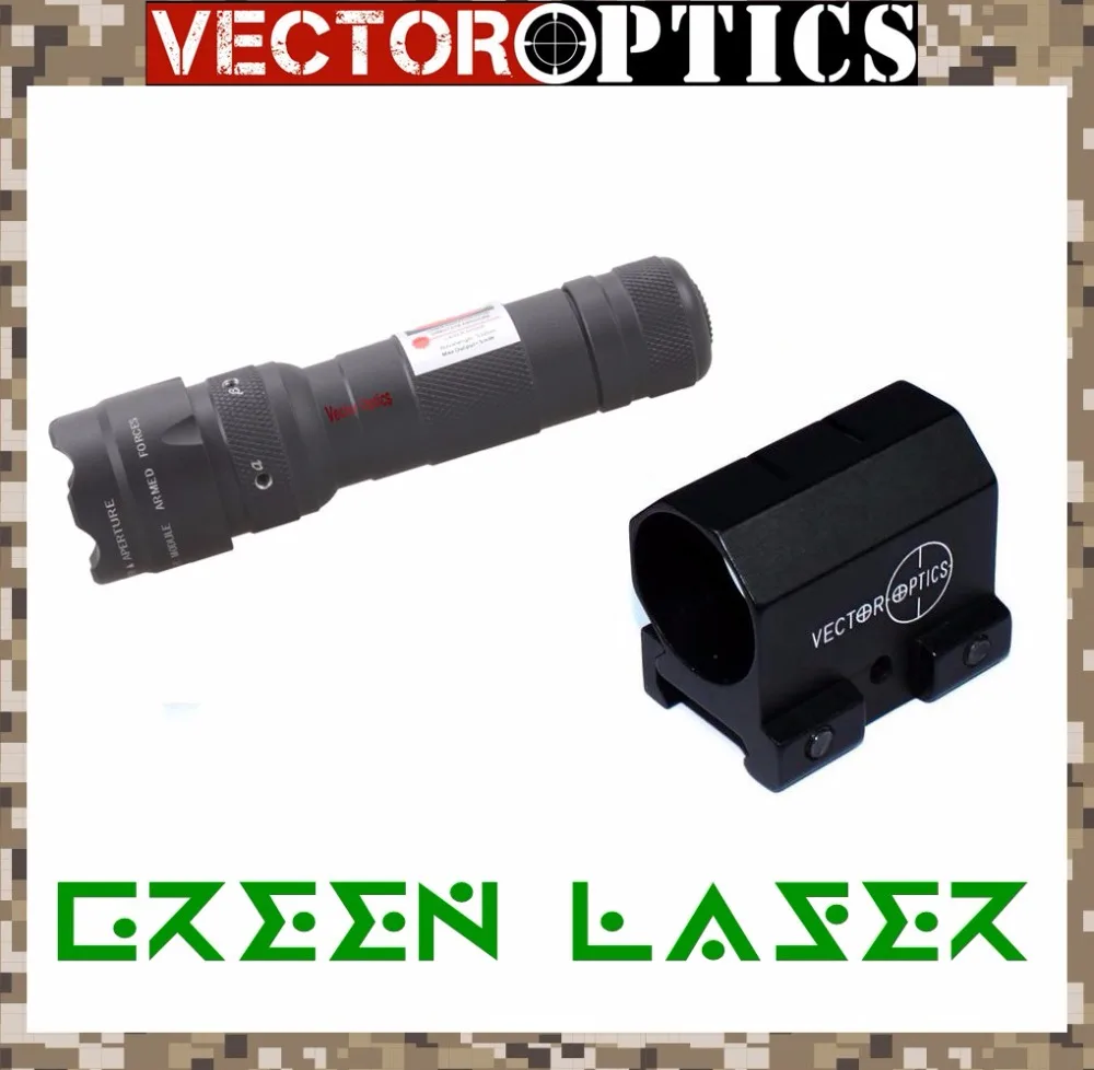 

Vector Optics Starscream Adjustable Hunting Green Laser Dot Sight Collimator Gun Lazer fit for Tactical Rifle Airsoft