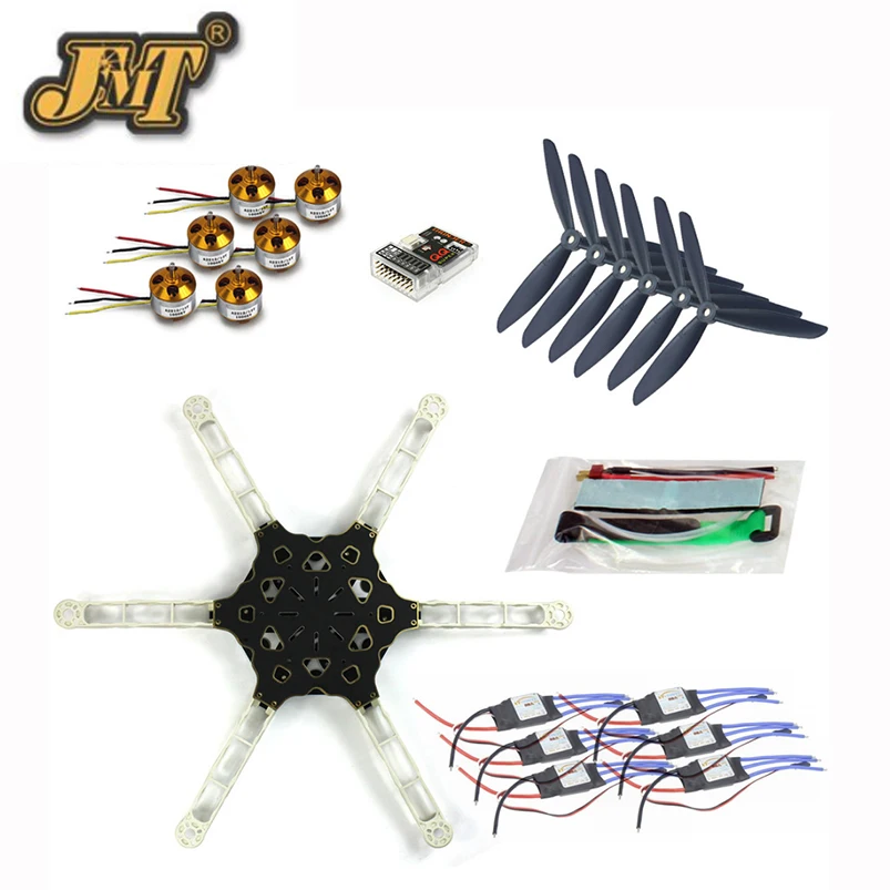 JMT DIY FPV Multirotor Drone QQ SUPER Multi-rotor Flight Control Alien Across Carbon Fiber RC Hexacopter Motor ESC JMT DIY FPV Multirotor Drone QQ SUPER Multi-rotor Flight Control Alien Across Carbon Fiber RC Hexacopter Motor ESC