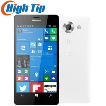 

Lumia 950 Dual Sim Original Unlocked Microsoft Mobile Phone LTE GSM 5.2'' 20MP WIFI GPS Hexa Core 3GB RAM 32GB ROM