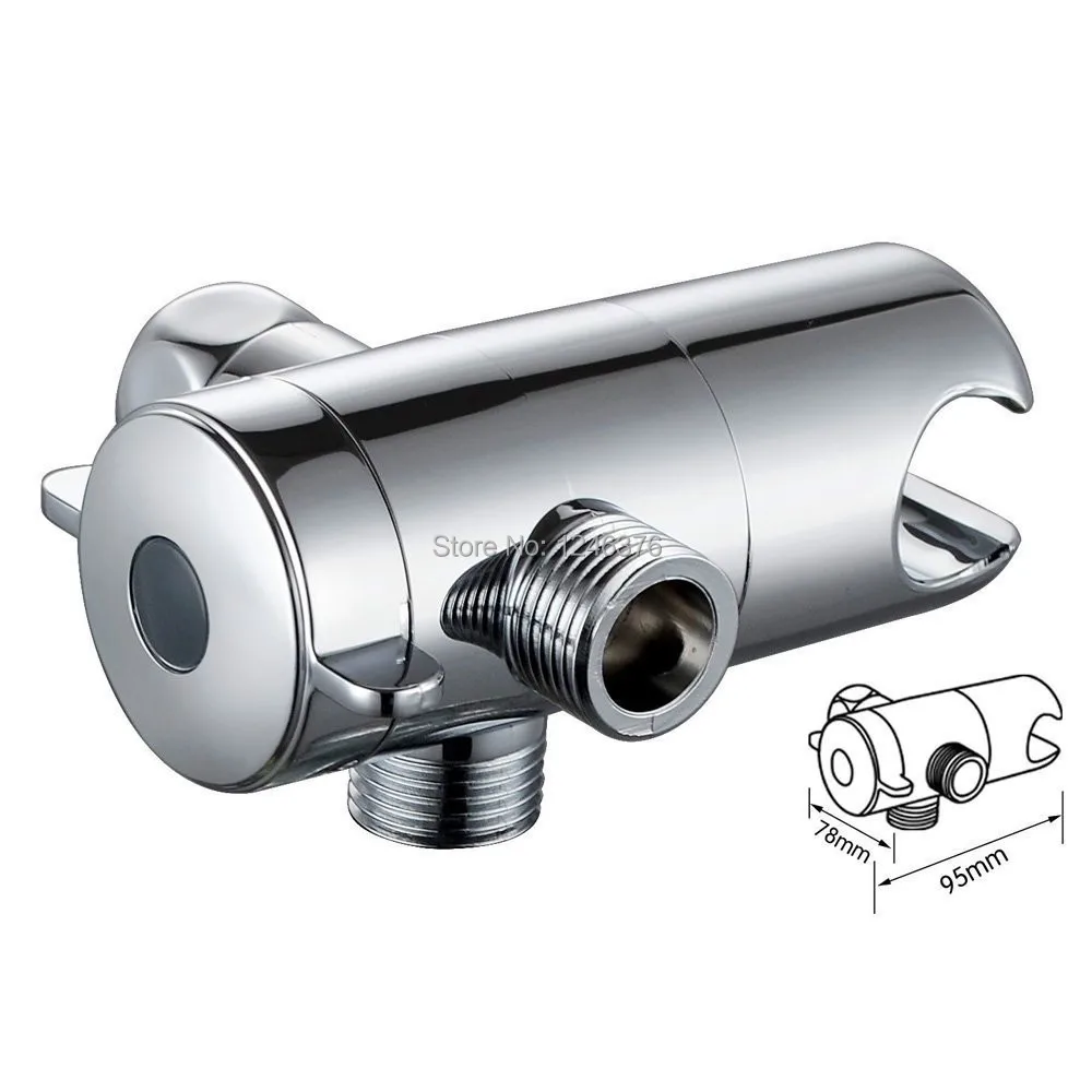 Free shipping Chrome ABS Handheld Shower and Shower Head Shower Arm 3
