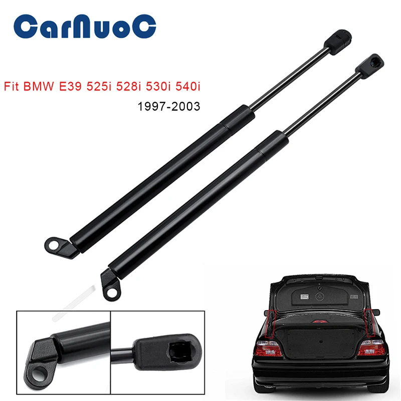  2pcs Car Auto Tailgate Gas Struts Lift Spring Shock Gas Struts for BMW E39 525i 528i 530i 540i M5 1