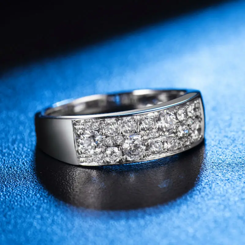 Loverjewelry кольцо для подарка на День святого Валентина настоящее из 18 К белого