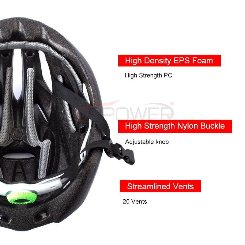JOSPOWER велосипедный шлем сверхлегкий взрывоупорный велосипедный шлем интегрированный литой шлем Открытый велосипед защитная шляпа Casco Ciclismo