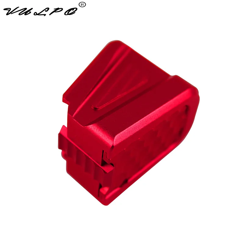 Billige VULPO Hohe Qualität Neue CNC Aluminium Made Glock Magazin Basis Pad Kit Für Glock 17 17C 17L 22 22C 24 24C 31 31C 34 35