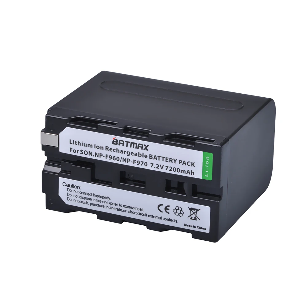 Tanie 2 sztuk NP F970 7200mAh akumulator NP F970 NPF970 baterie do aparatu dla SONY MC1500C 190P 198P F950 MC1000C TR516 TR555