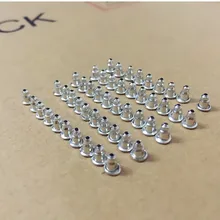 ES4 серьги-гвоздики 50 unids для самостоятельного изготовления ювелирных изделий, детали для изготовления ювелирных изделий, рукоделия, серьги-шпильки, ювелирных изделий