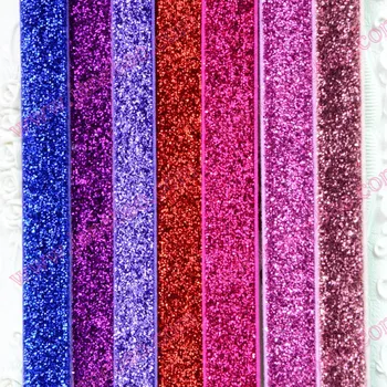 

free shipping 120pcs 5/8''Glitter Elastic headbands shine Elastic Headbands