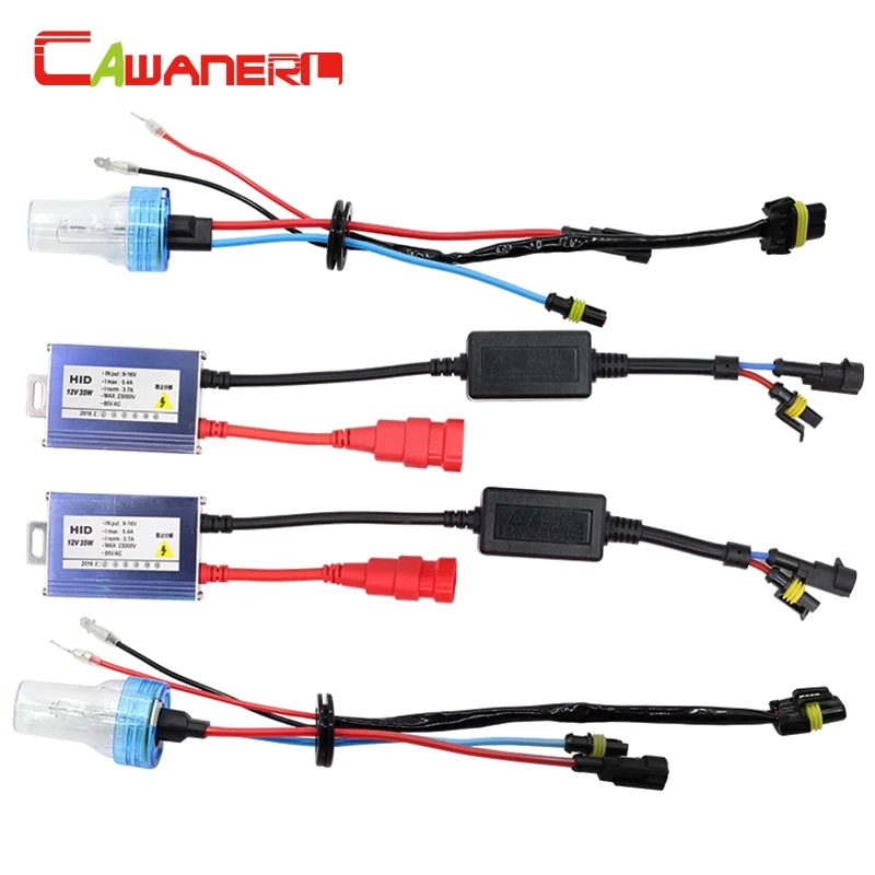 Cawanerl 35W H8 H9 H11 автоматический светильник HID Xenon Kit 4300K 6000K 8000K (1 пара балласт + 1