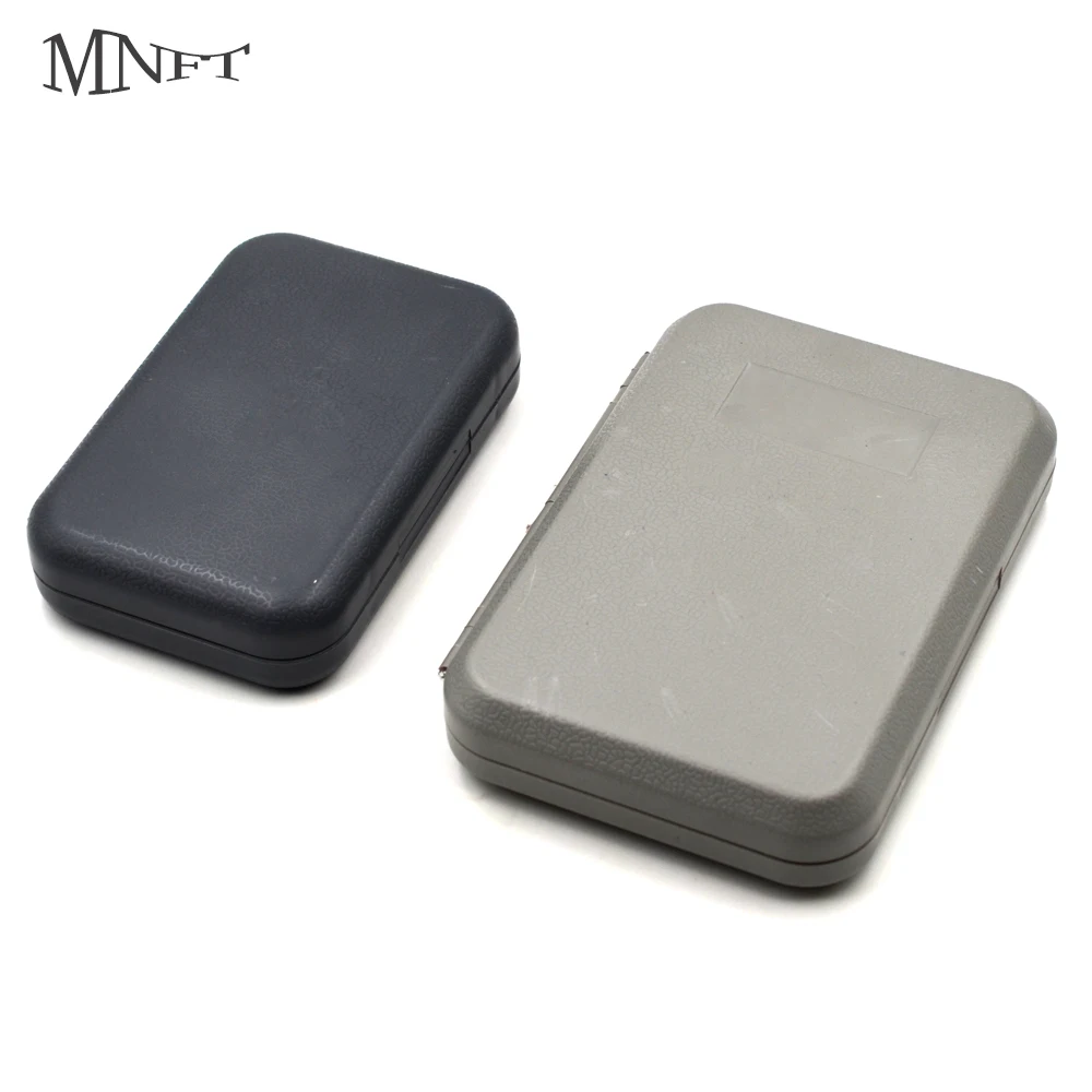 

MNFT 1Pcs 2 Sizes Slit Foam Pocket Portable Fly Fishing Box Plastic Tackle Streamer Trout Fly Fishing Flies Lure Case