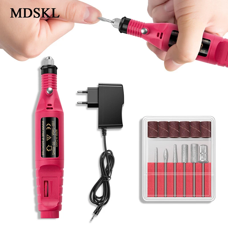

Professional Electric Nail Drill Bits Set Mill Cutter Machine For Manicure Nail Tips Manicure Electric Nail Pedicure File Nails