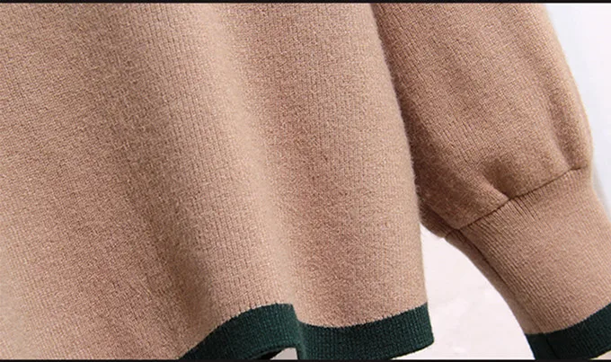 Зимний вязаный комплект из 2 предметов, женский свободный пуловер с длинными рукавами, свитер+ длинная юбка, комплект, женский свитер, костюмы, комплект