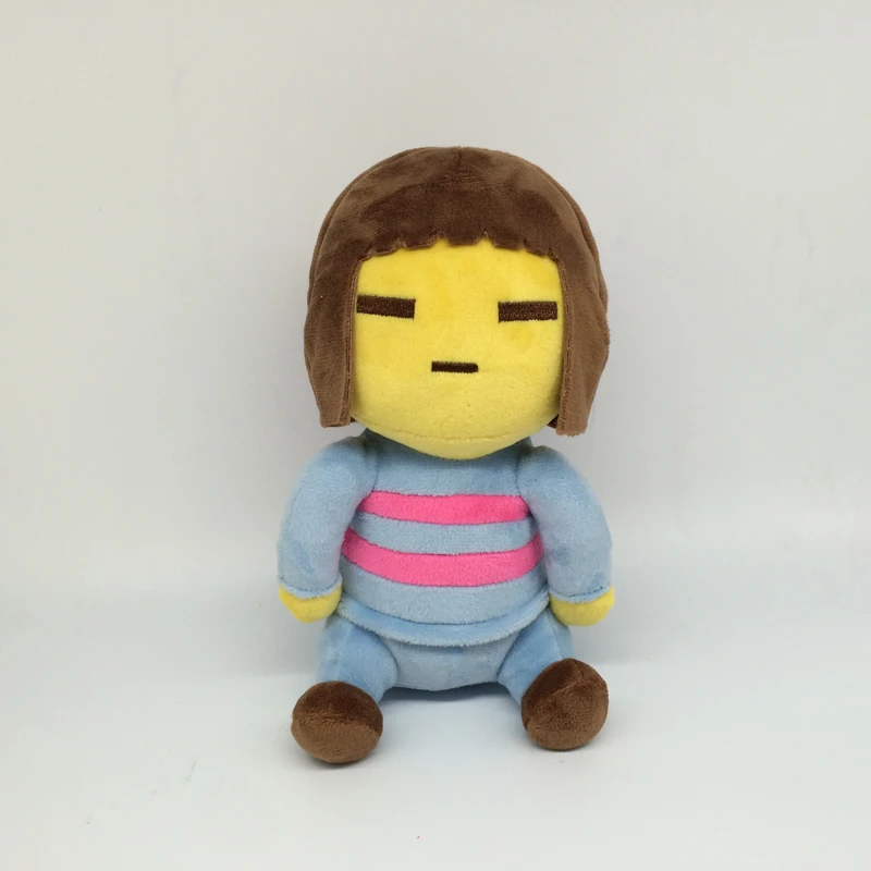 Undertale Frisk and Chara Stuffed Doll Plush Toy Action Figure 20CM 2PCS 