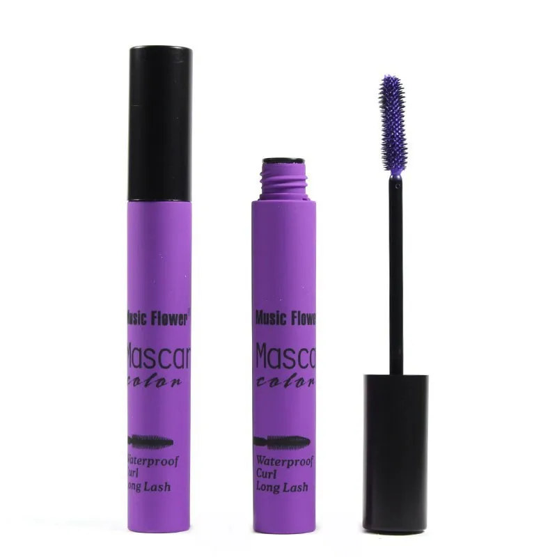 

Mascara makeup Cosplay multicolour mascara 5 colors black blue brown purple green waterproof mascara