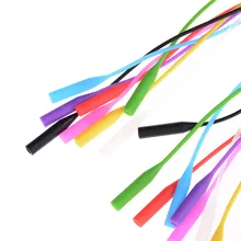 Высокие эластичные Противоскользящие силиконовые солнцезащитные очки шнуры цепочка для очков держатель шнура веревка 9 цветов очки ожерелье