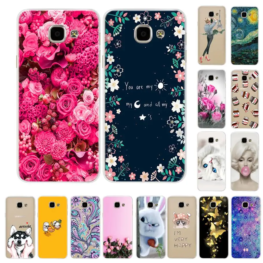 

Case For Samsung Galaxy A5 2016 A510 Case Cover Soft Silicone TPU Pattern Back Cover For Samsung A5 2016 A5100 A510F Phone Cases