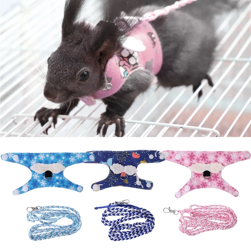 

Multipurpose Rabbit Guinea Pig Small Pet Harness Forret Hamster Vest Clothes Comfortable to wear