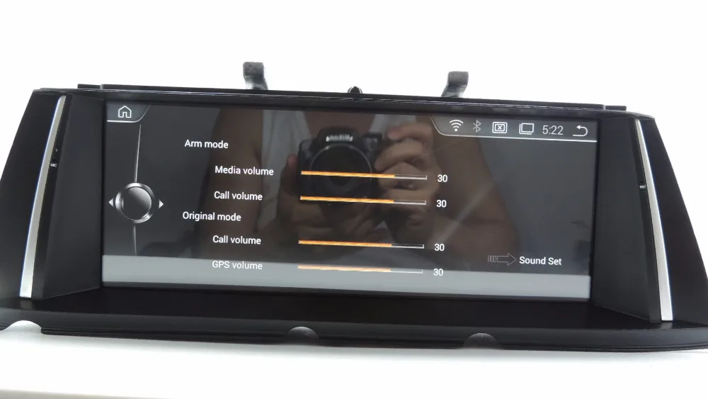 Clearance "YOKOTRON" 10.2"Touch  Android 8.1 PX6 Car Radio Audio Stereo MP5 for BMW 5 Series F10/F11 2011-2016+GPS 3