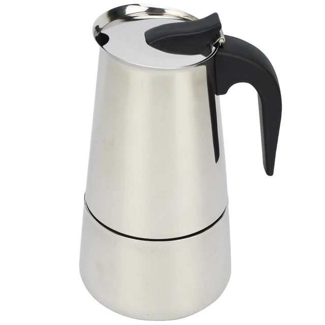 ATWFS High Quality Espresso Coffee Pots 9 Cups Aluminum Moka Pot Coffee  Maker Moka Espresso Cup - AliExpress