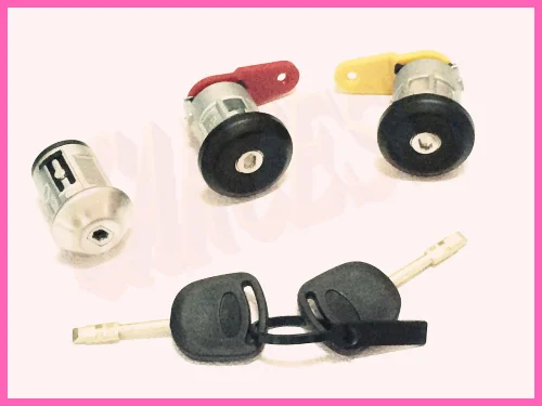 2 KEYS 4 DOOR LOCK CYLINDER NEW CHEVROLET OEM IGNITION SWITCH LOCK CYLINDER