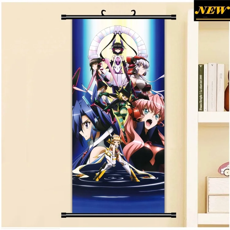 45X95 см Senki Zesshou Symphogear hibiki tsubasa chris art мультфильм аниме Настенная картина Картина