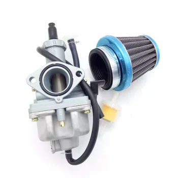 

26mm New Carburetor PZ26 Carb & Air Filter Hand Choke Lever 150cc GY6 150 ATV Dirt Bike Go Kart